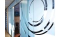 Folie Efect Sablare Glass Decor Decal Buble Free