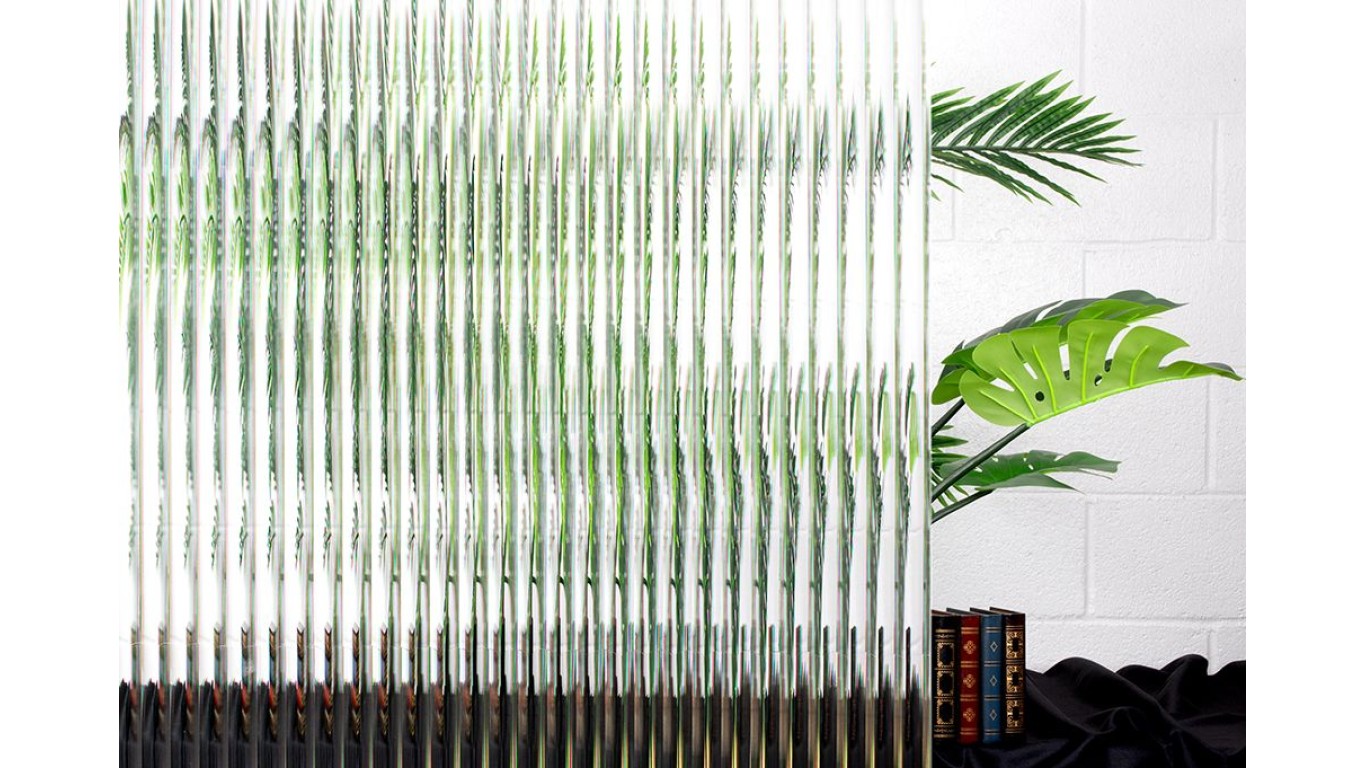 Folie Decorativa Reeded Glass